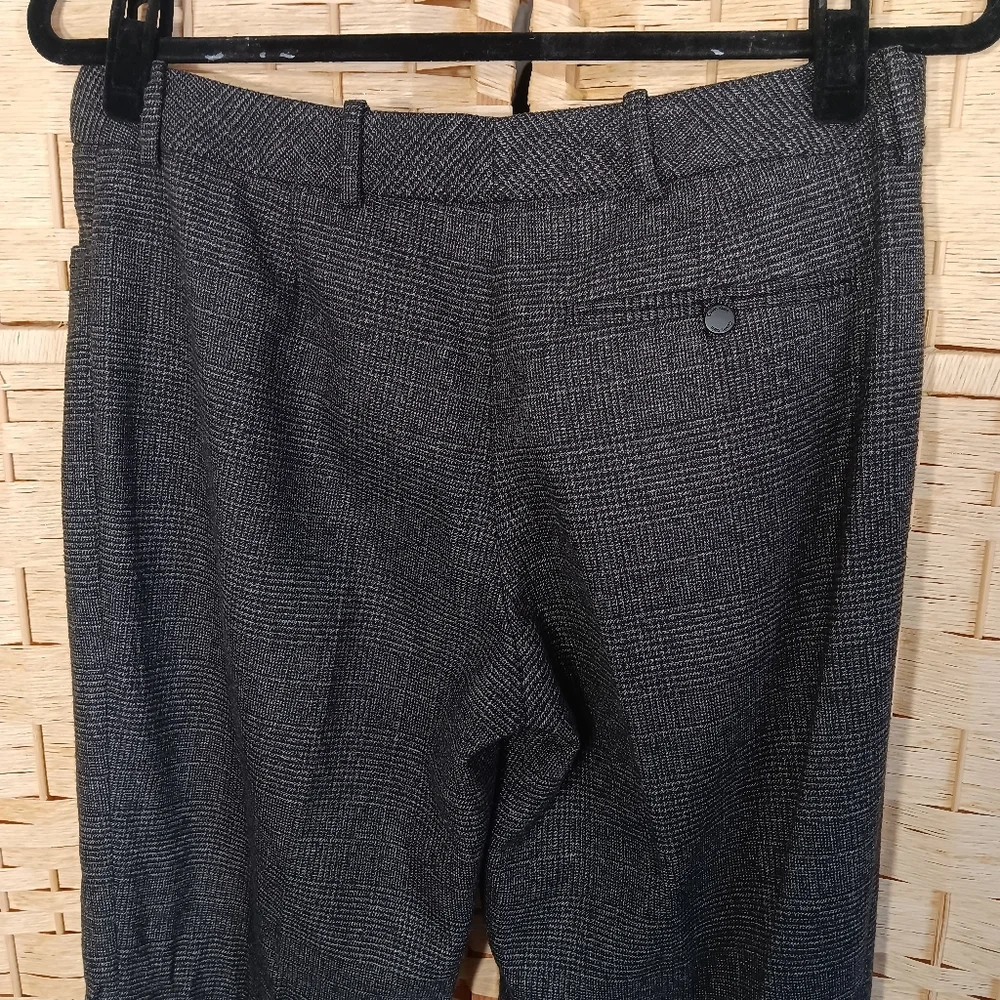 Calvin Klein Modern Fit Rayon Blend Trousers Greay 4 - Picture 5 of 7